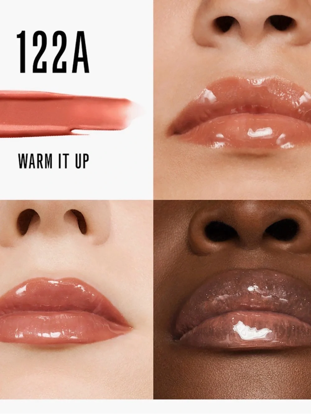 Valentino Puffer Gloss Lip Gloss – Hot Pink Cap with Mauve Shade